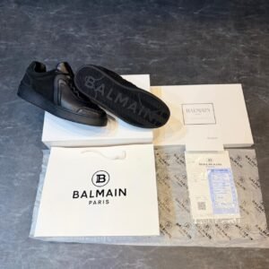 Luxury Designer Style Sneakers – Premium Black Street Shoes