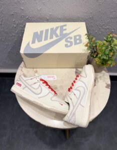 White Red Low Top Sneakers – Bold Street Style Shoes