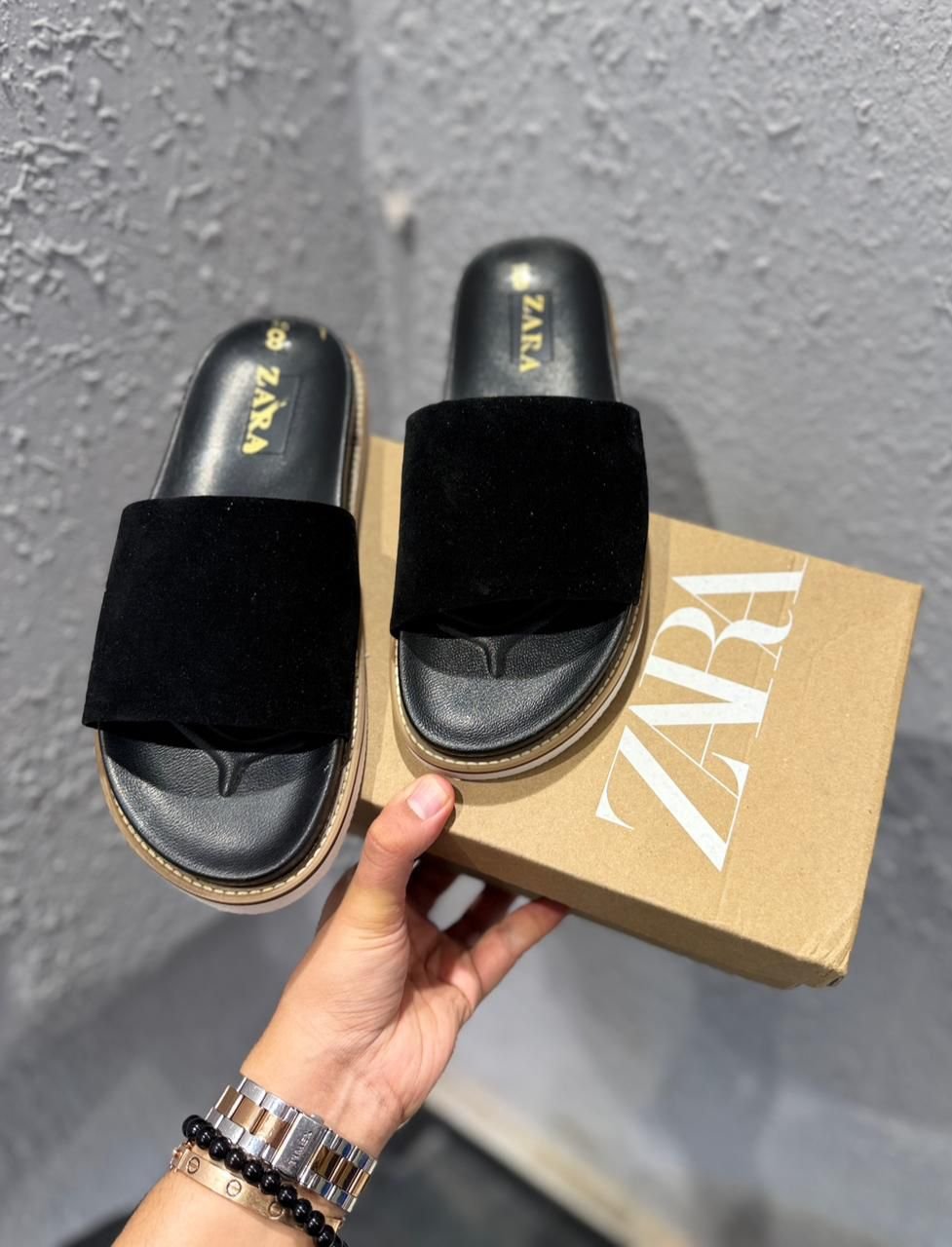 Leather Strap Mules – Premium Comfort & Minimal Design