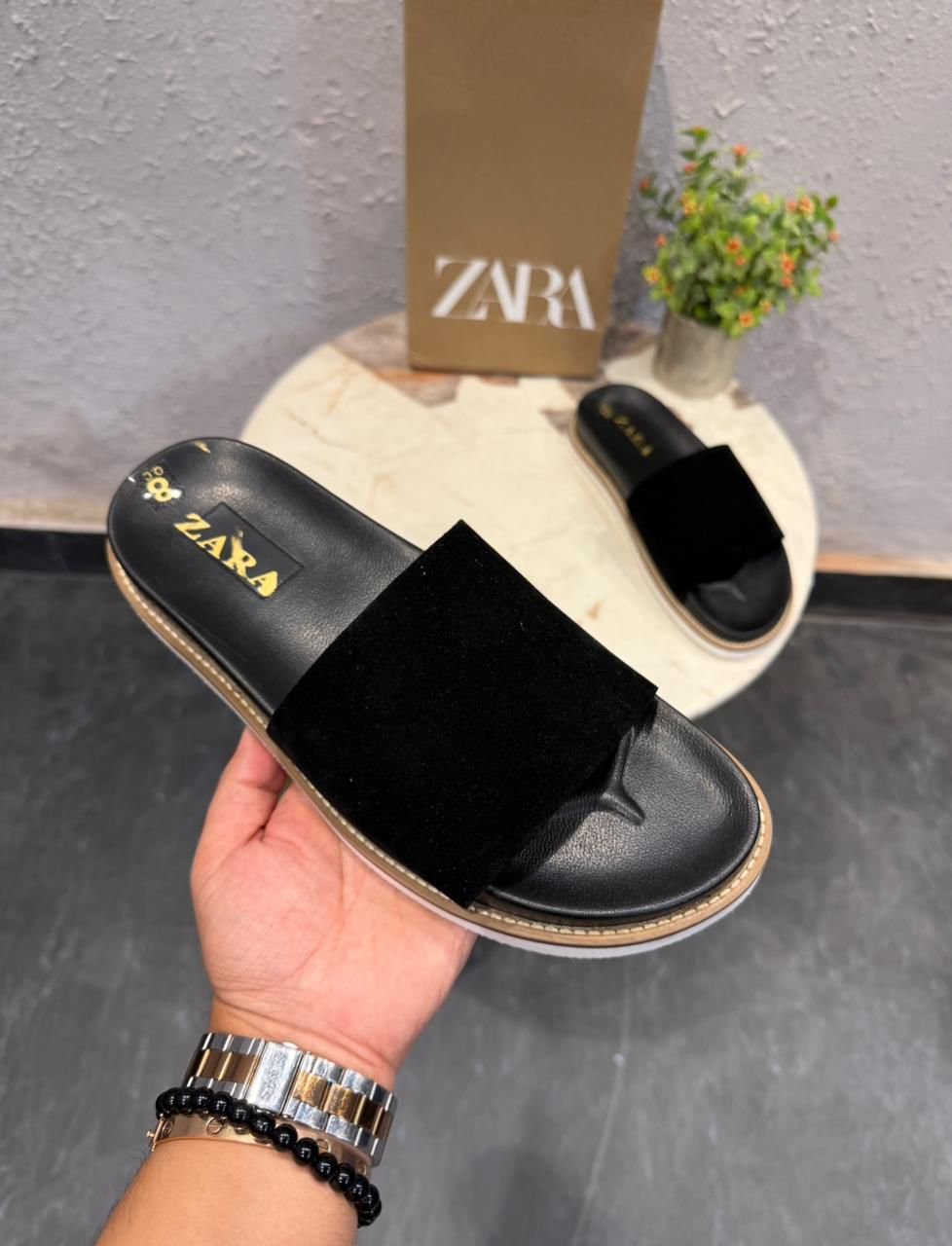 Leather Strap Mules – Premium Comfort & Minimal Design
