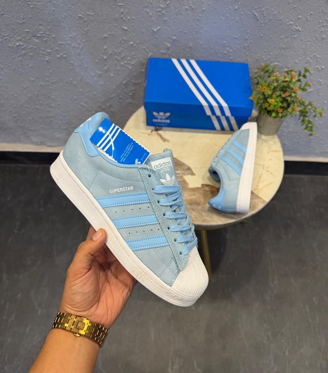 Sky Blue Low Top Sneakers – Premium Comfort & Trendy Design