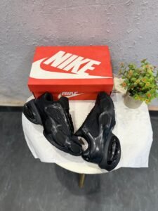 Triple Black Running Sneakers – Premium Comfort & Trendy Design