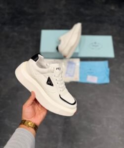 White Big Sole Sneakers – Premium Comfort & Luxury Design