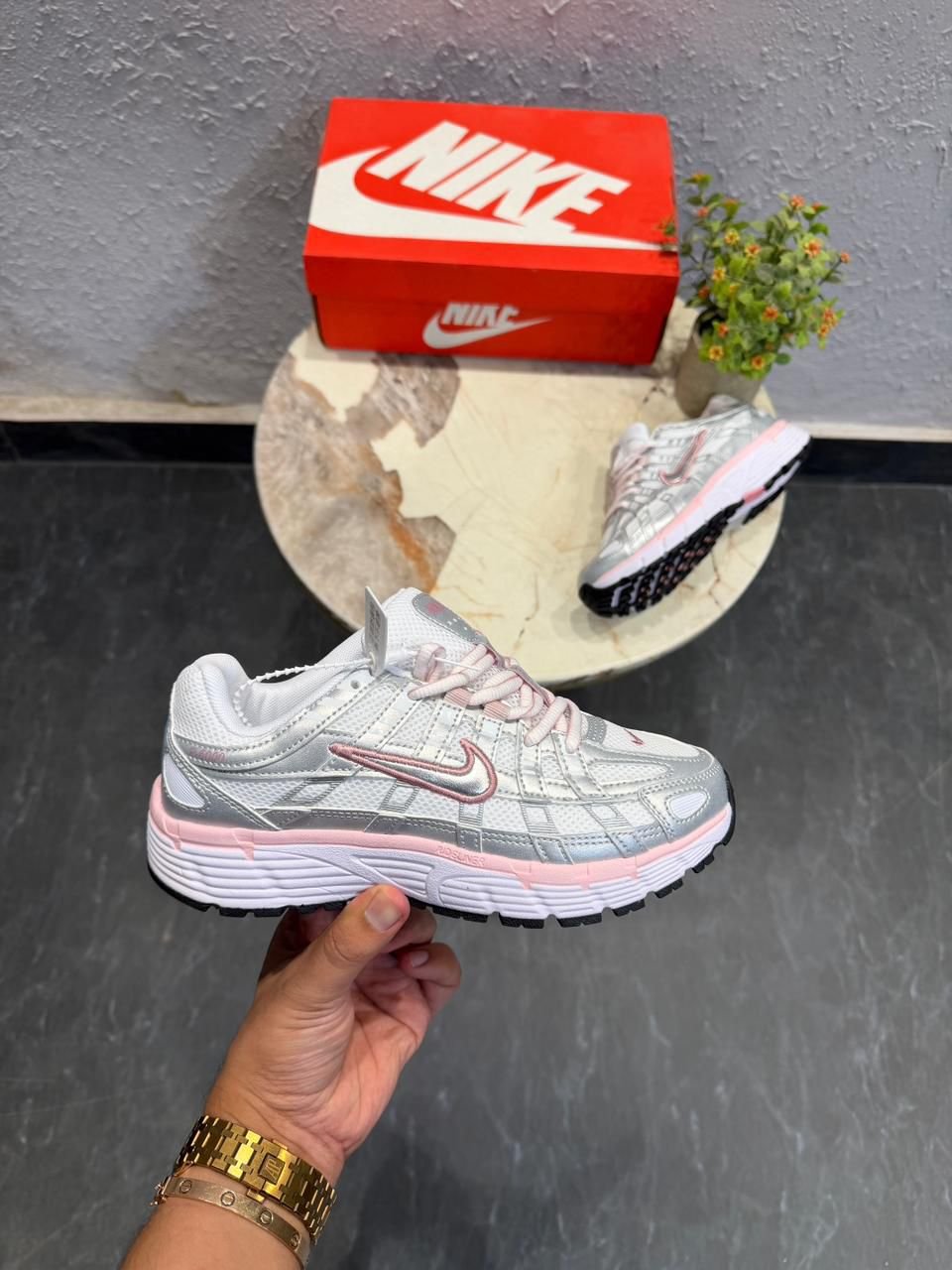 Baby Pink Runner Sneakers – Premium Comfort & Trendy Style