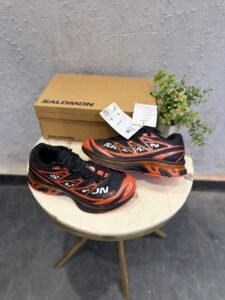 Black Orange Trail Sneakers – Rugged Comfort & Outdoor Style