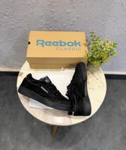 Black Suede Classic Sneakers – Premium Comfort & Timeless Style