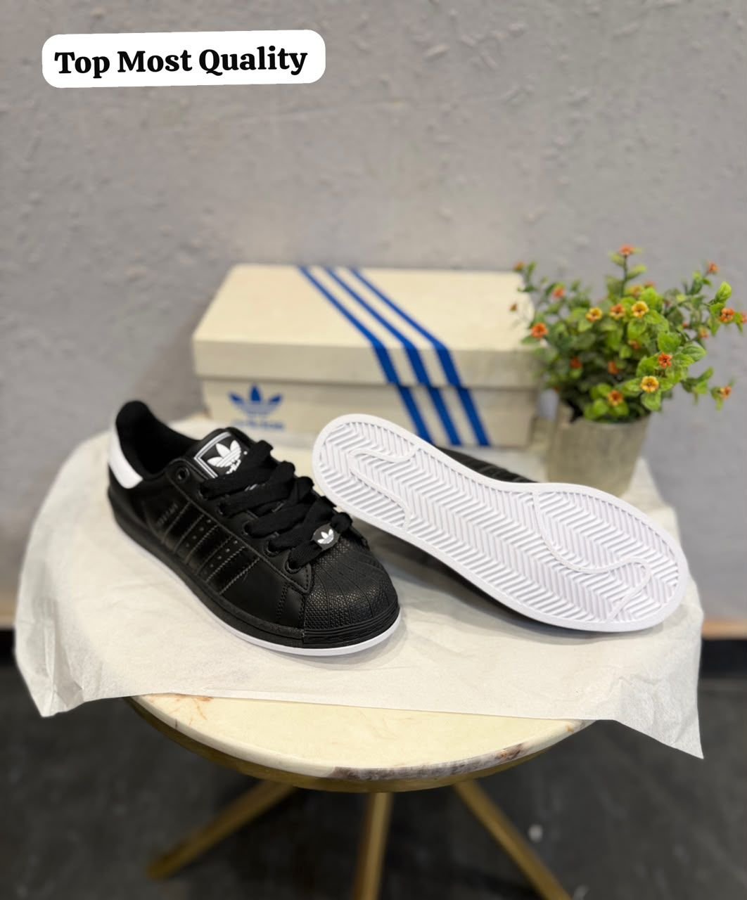 Black White Contrast Sneakers – Premium Comfort & Heritage Style