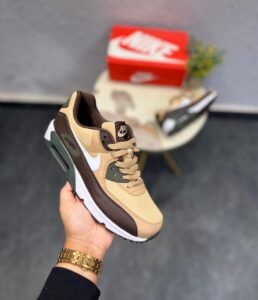 Brown White Lifestyle Sneakers – Premium Comfort & Everyday Style
