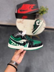 Green Low Ankle Sneakers – Premium Comfort & Urban Style
