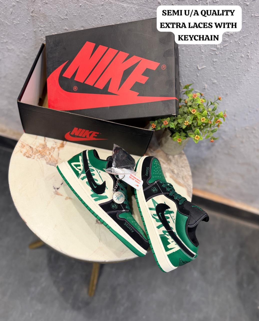Green Low Ankle Sneakers – Premium Comfort & Urban Style