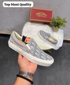 Luxury Canvas Slip-On Sneakers – Premium Comfort & Effortless Style