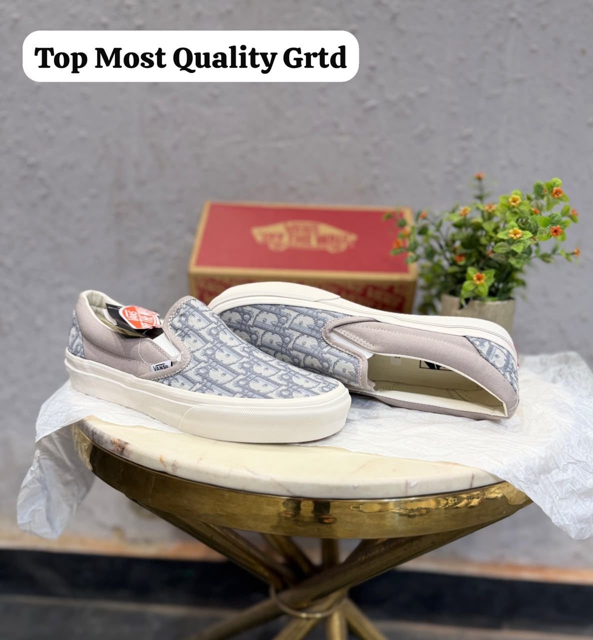 Luxury Canvas Slip-On Sneakers – Premium Comfort & Effortless Style