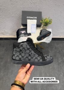 Mid Grey White Luxury Trainers – Premium Comfort & Refined Style