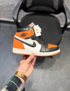 Orange Black High Top Sneakers – Premium Comfort & Iconic Street Style