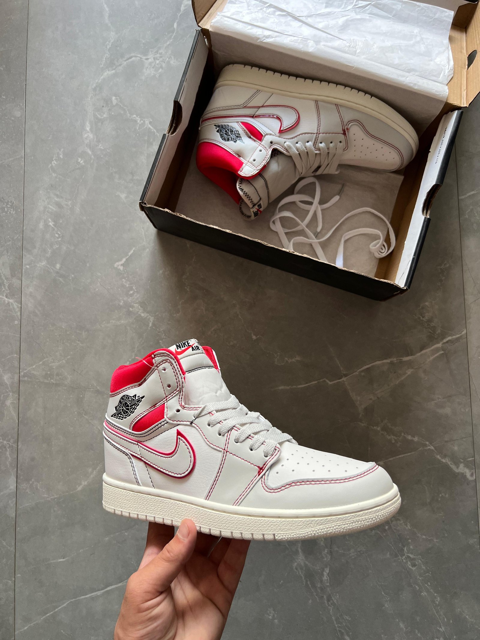 Phantom White High Top Sneakers – Premium Comfort & Statement Style (1) Phantom White High Top Sneakers – Premium Comfort & Statement Style