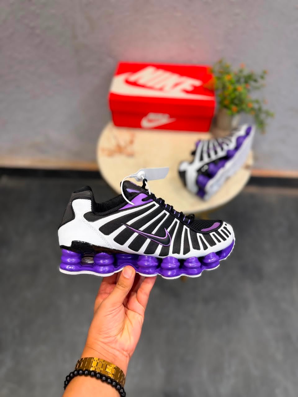 Purple White Performance Sneakers – Futuristic Comfort & Bold Style (4) Purple White Performance Sneakers – Futuristic Comfort & Bold Style