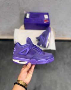 Retro 4 Purple Edition Sneakers – Premium Lifestyle Edition