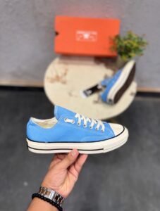 Sky Blue Low Top Sneakers – Fresh Style & Everyday Comfort