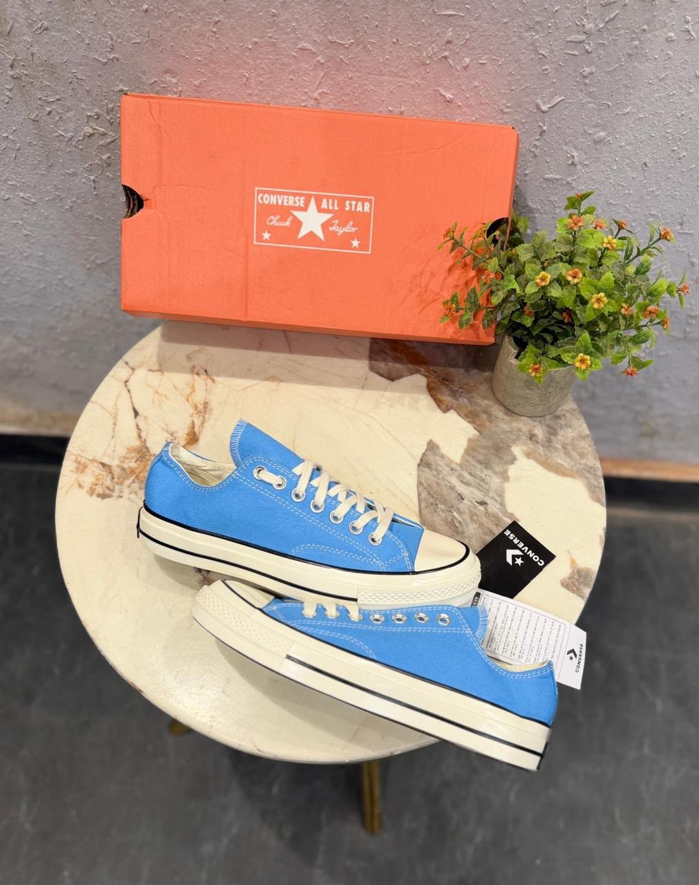 Sky Blue Low Top Sneakers – Fresh Style & Everyday Comfort (4) Sky Blue Low Top Sneakers – Fresh Style & Everyday Comfort
