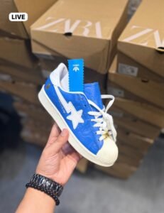 Sky Blue Streetwear Sneakers – Premium Comfort & Urban Style