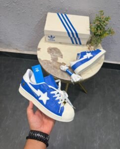 Sky Blue Streetwear Sneakers – Premium Comfort & Urban Style