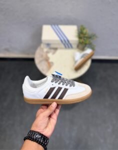 White Cherry Lace Sneakers – Premium Comfort & Retro Street Style