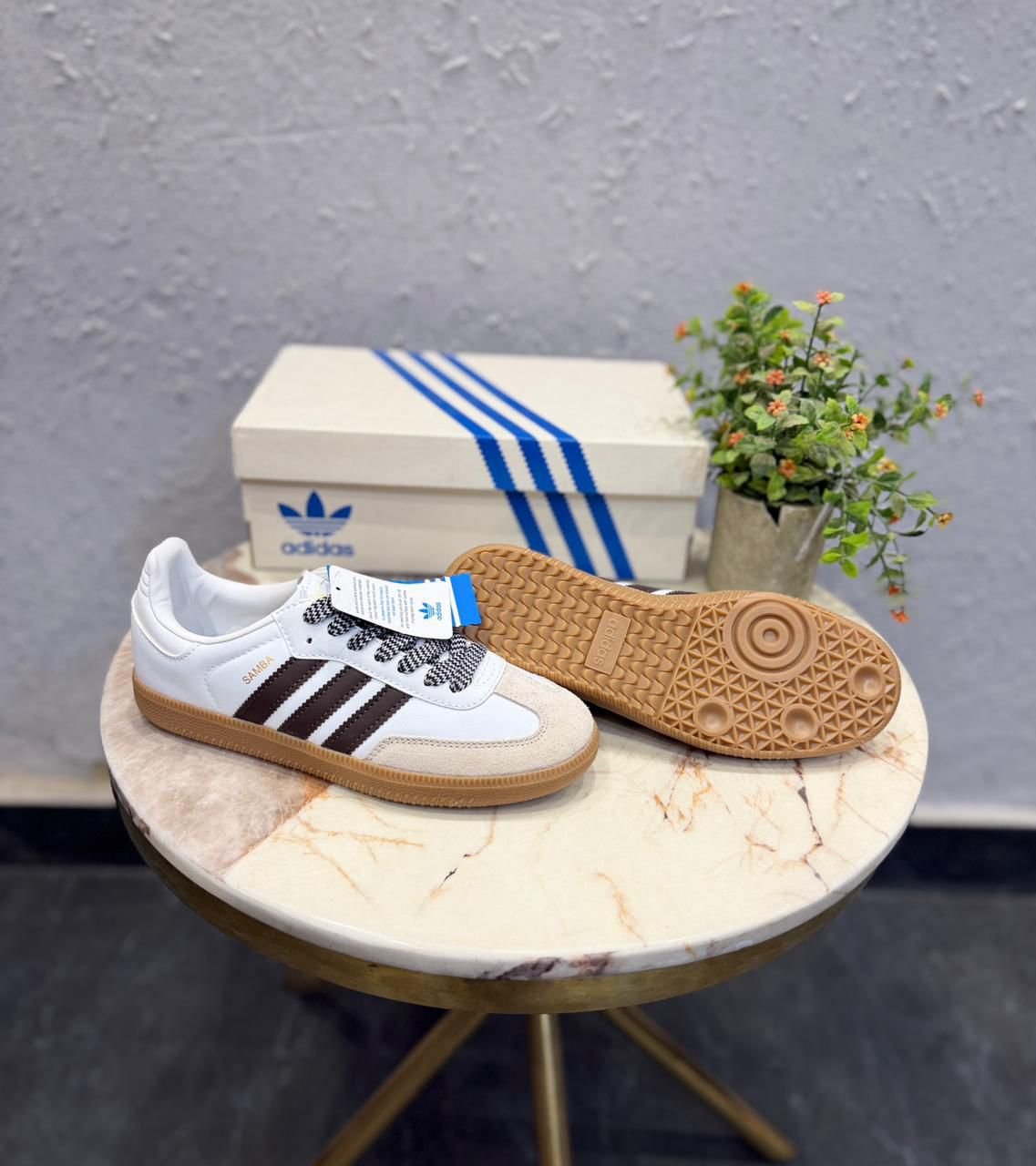 White Cherry Lace Sneakers – Premium Comfort & Retro Street Style