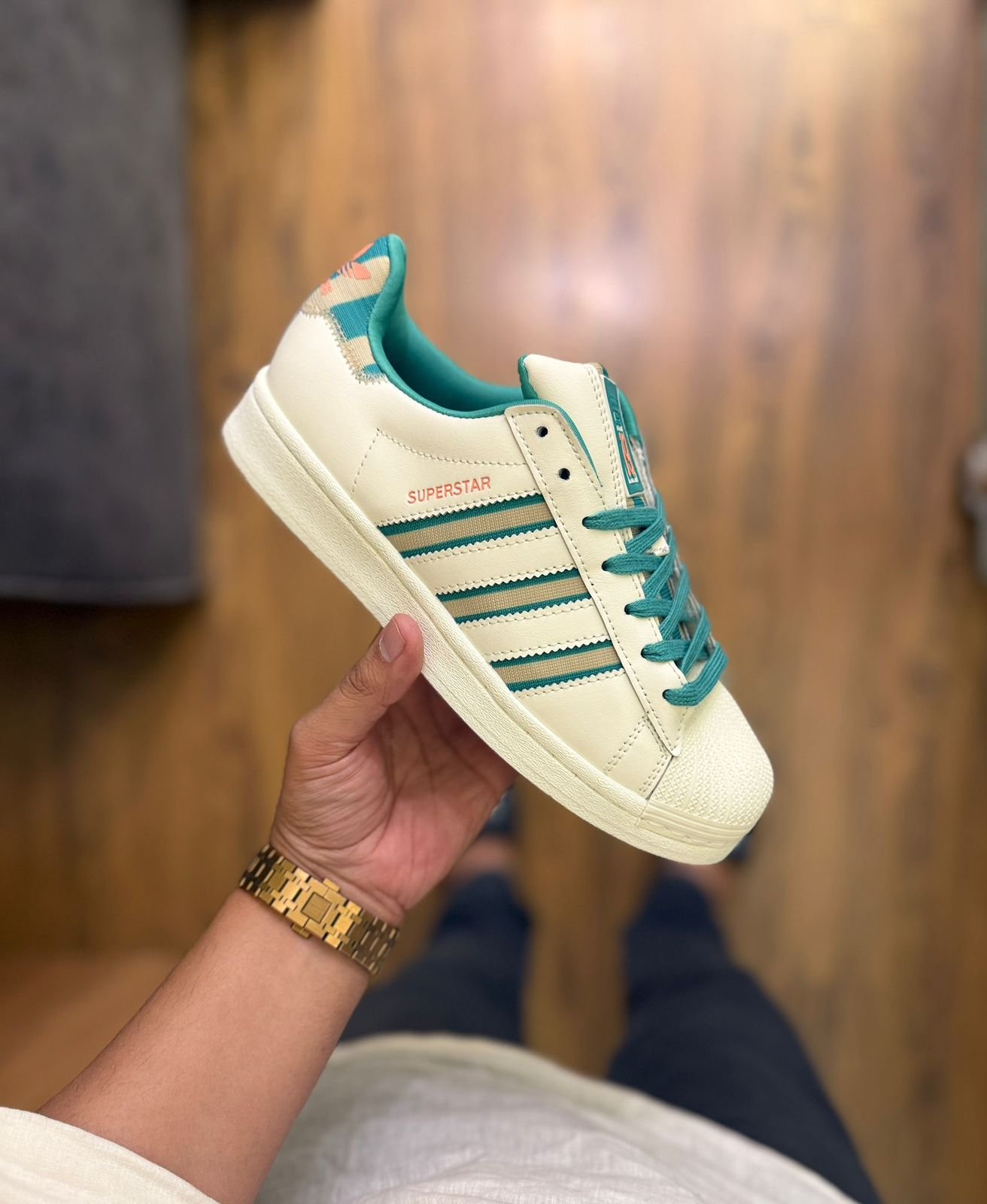 White Green Skate Sneakers – Premium Comfort & Vintage Street Style