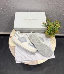 Airforce One Fresh Grey Swoosh Sneakers – Premium Lifestyle Edition