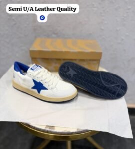 Ball Star White Blue Sneakers – Premium Lifestyle Edition
