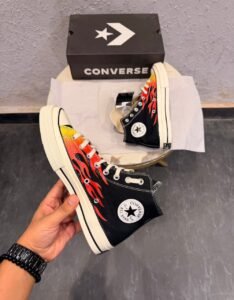 Chuck 70 Mid Flame Fire Sneakers – Premium Lifestyle Edition (2)