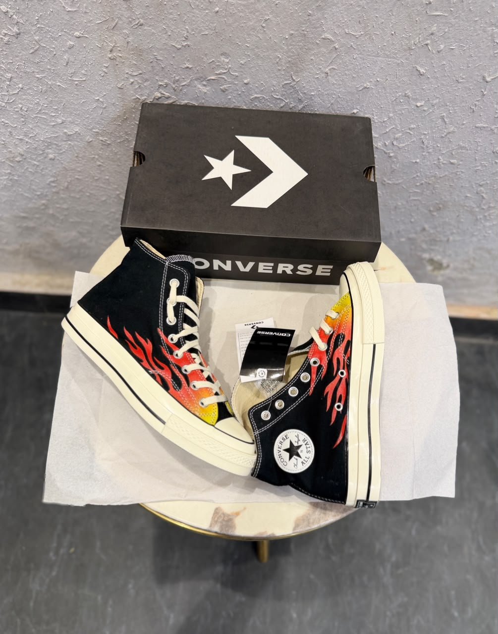 Chuck 70 Mid Flame Fire Sneakers – Premium Lifestyle Edition (3) Chuck 70 Mid Flame Fire Sneakers – Premium Lifestyle Edition (3)