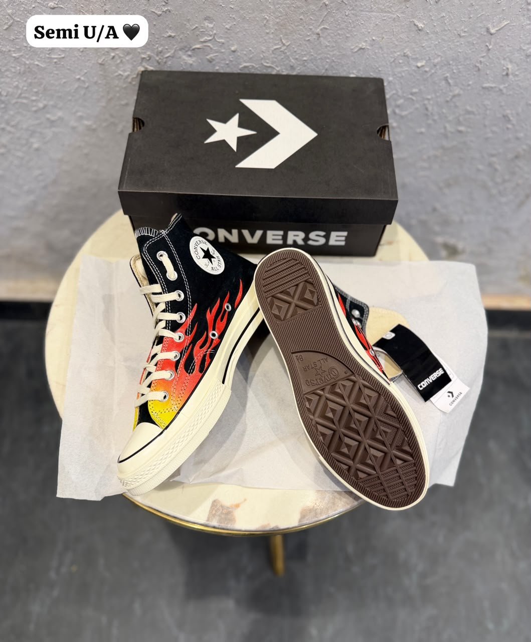 Chuck 70 Mid Flame Fire Sneakers – Premium Lifestyle Edition (4) Chuck 70 Mid Flame Fire Sneakers – Premium Lifestyle Edition (4)