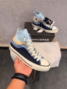 Chuck 70 National Blue Canvas Sneakers – Premium Lifestyle Edition (2)