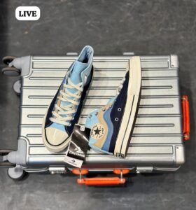 Chuck 70 National Blue Canvas Sneakers – Premium Lifestyle Edition (3)
