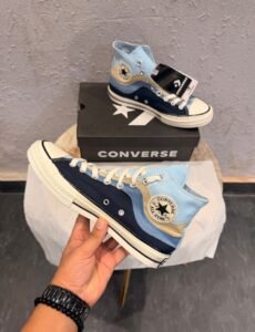 Chuck 70 National Blue Canvas Sneakers – Premium Lifestyle Edition (4)