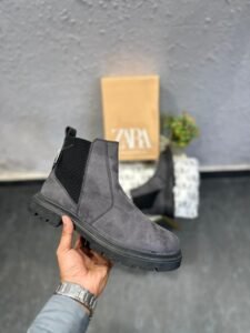 Chunky Suede Chelsea Boots – Premium Lifestyle Edition (2)