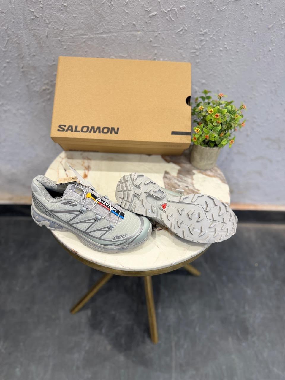 Ghost Grey Trail Sneakers – Premium Outdoor Performance Shoes
