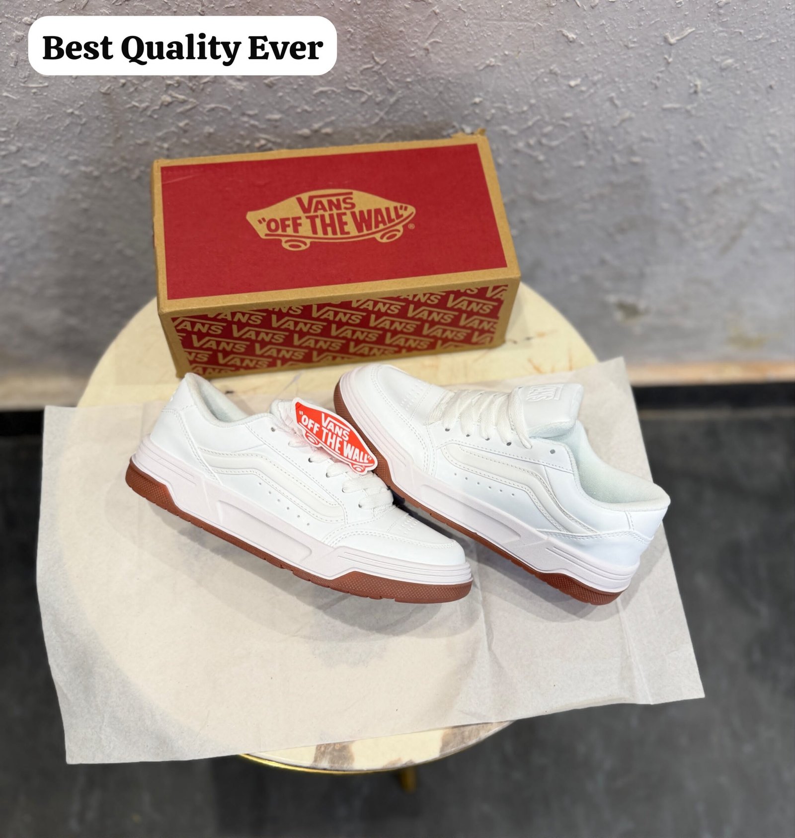 Hylane Chunky White Brown Shoes – Premium Lifestyle Edition (2)