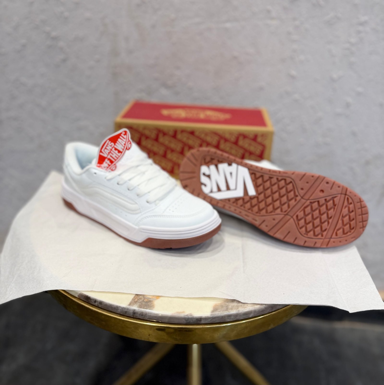 Hylane Chunky White Brown Shoes – Premium Lifestyle Edition (3)