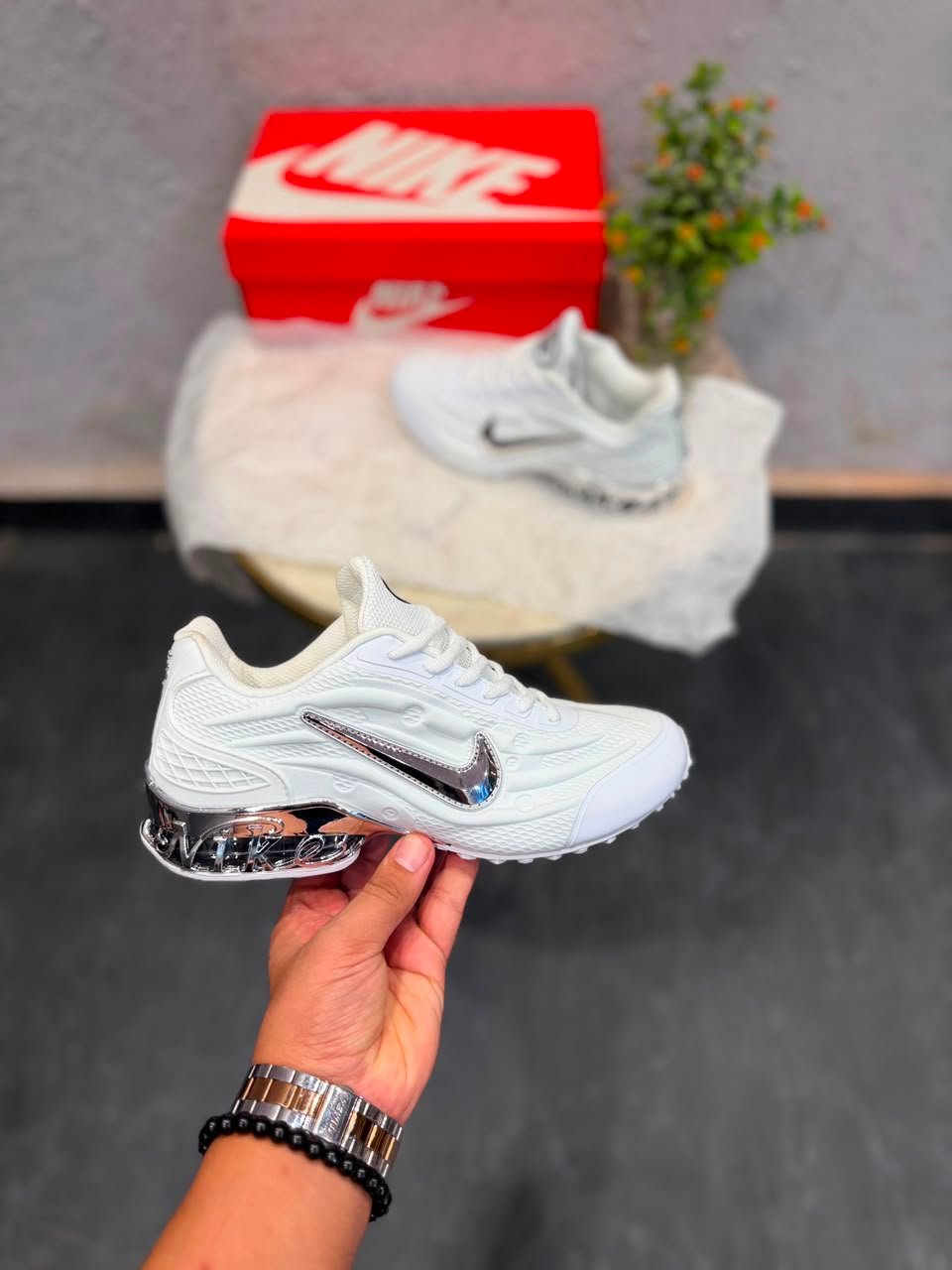 Nocta 2025 White Silver Sneakers – Premium Lifestyle Edition (1) Nocta 2025 White Silver Sneakers – Premium Lifestyle Edition (1)