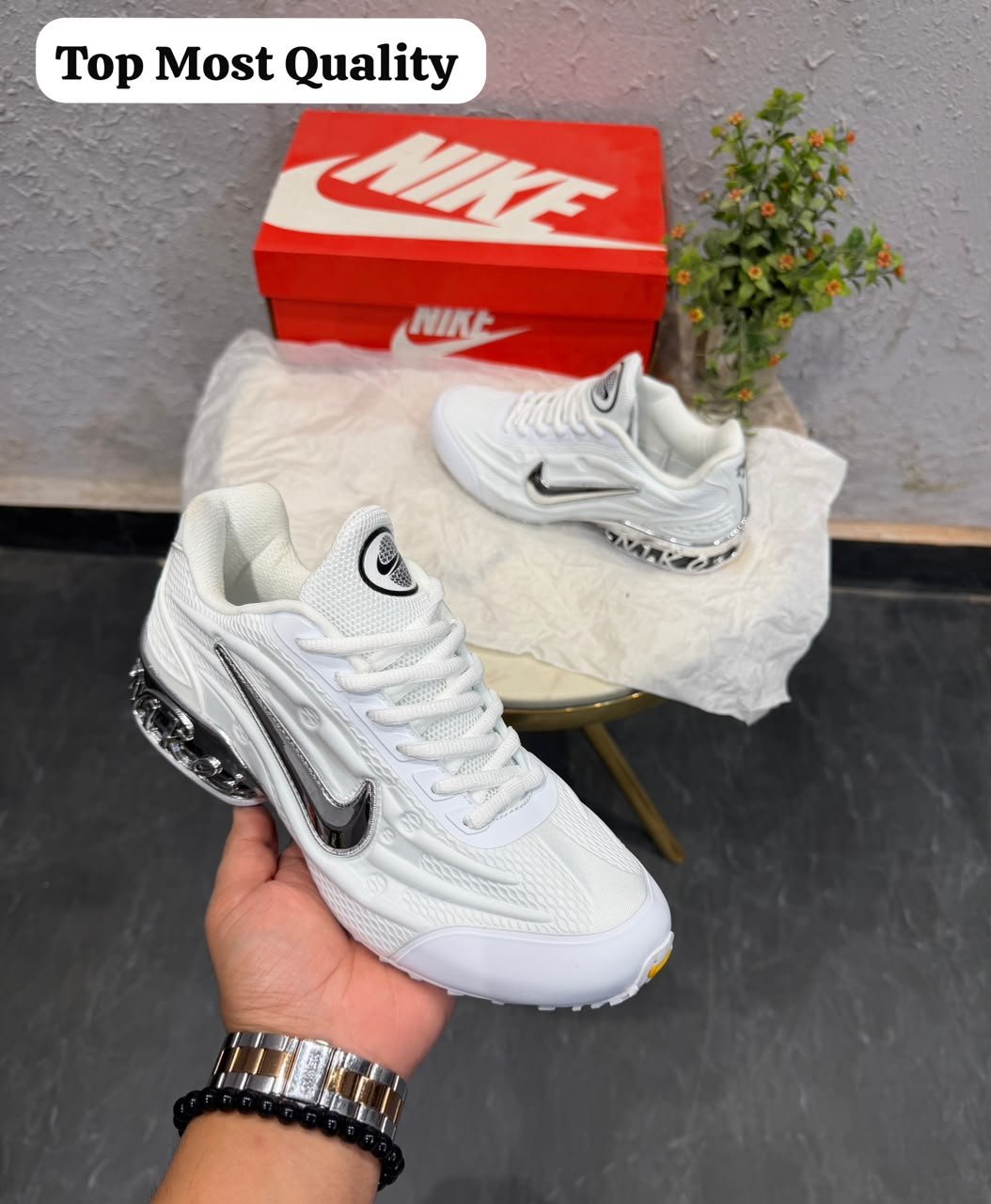 Nocta 2025 White Silver Sneakers – Premium Lifestyle Edition (3) Nocta 2025 White Silver Sneakers – Premium Lifestyle Edition (3)