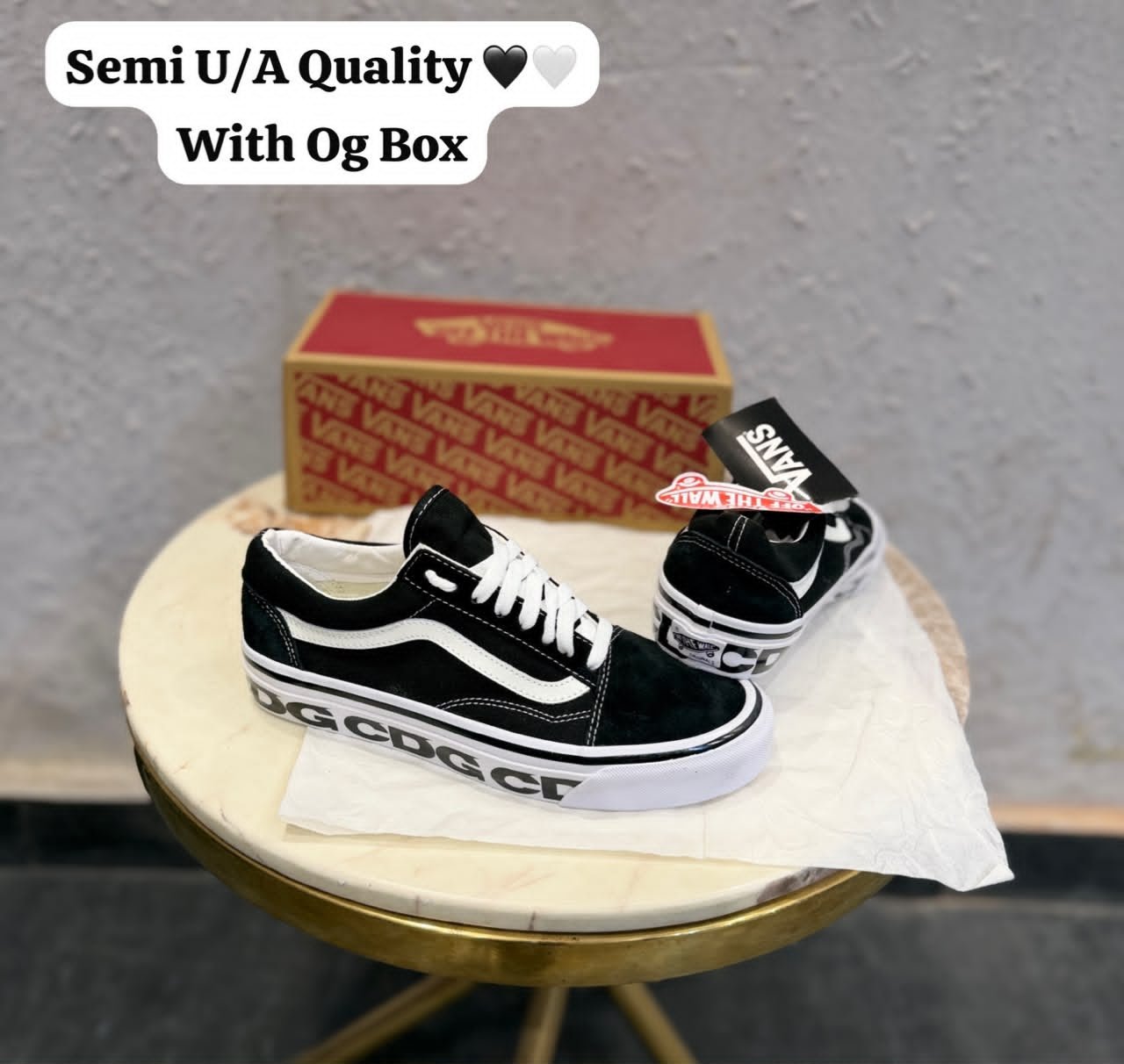 Old Skool X CDG Sneakers – Premium Lifestyle Edition (1)
