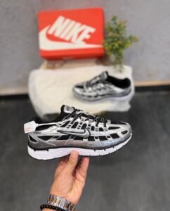 P-6000 Trainer Metallic Black Sneakers – Premium Lifestyle Edition (2)