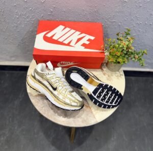 P-6000 Trainer Metallic Gold Sneakers – Premium Lifestyle Edition (1)