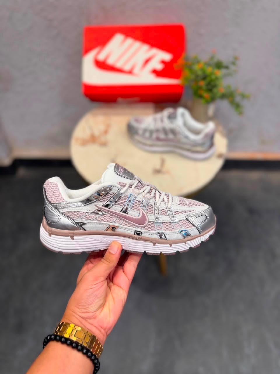 P-6000 Trainer Metallic Wine Swoosh Sneakers – Premium Lifestyle Edition (1) P-6000 Trainer Metallic Wine Swoosh Sneakers – Premium Lifestyle Edition (1)