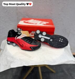 Performance Cushion Running Sneakers – University Red Edition