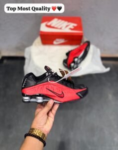 Performance Cushion Running Sneakers – University Red Edition