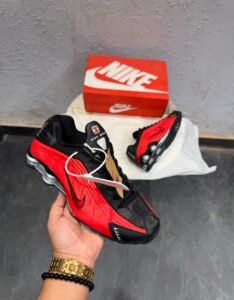 Performance Cushion Running Sneakers – University Red Edition