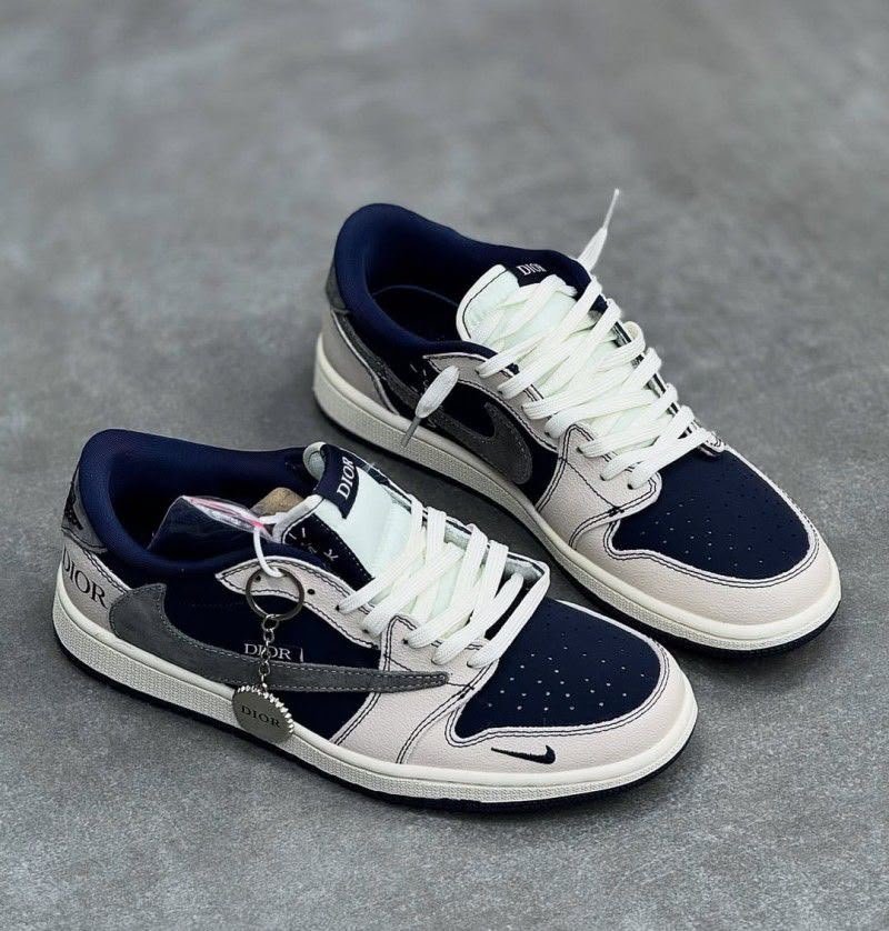 Retro 1 Travis X Low Ankle Sneakers – Premium Lifestyle Edition (2) Retro 1 Travis X Low Ankle Sneakers – Premium Lifestyle Edition (2)